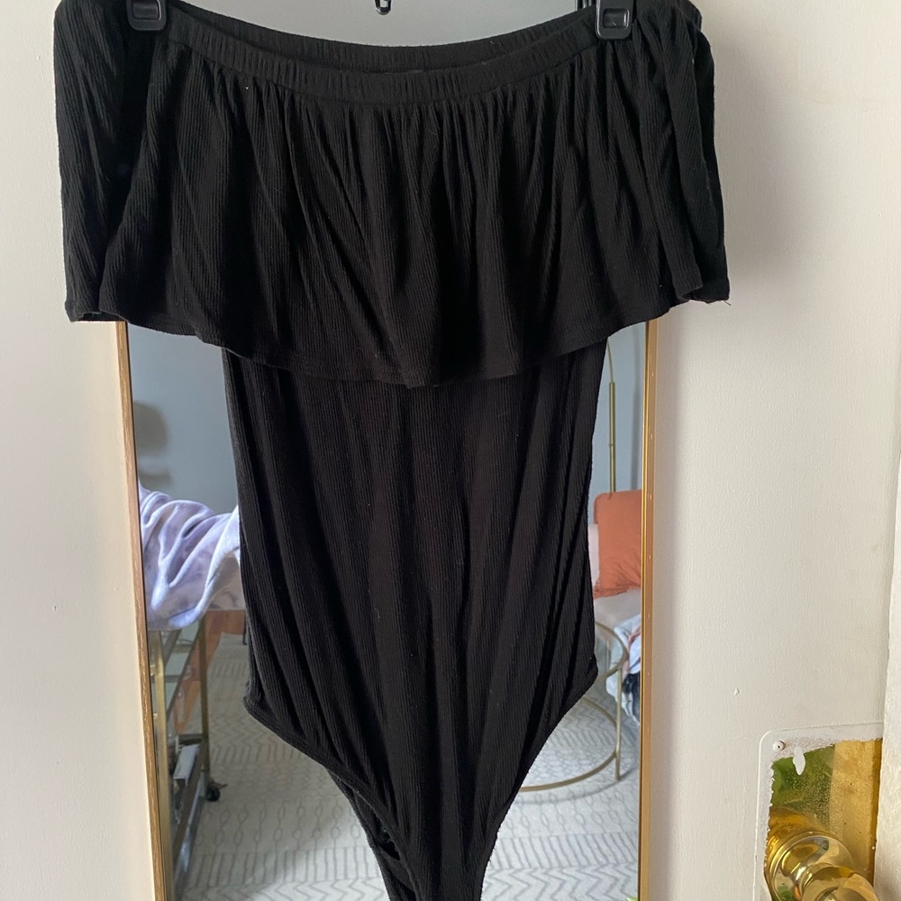 Lucky brand off shoulder bodysuit